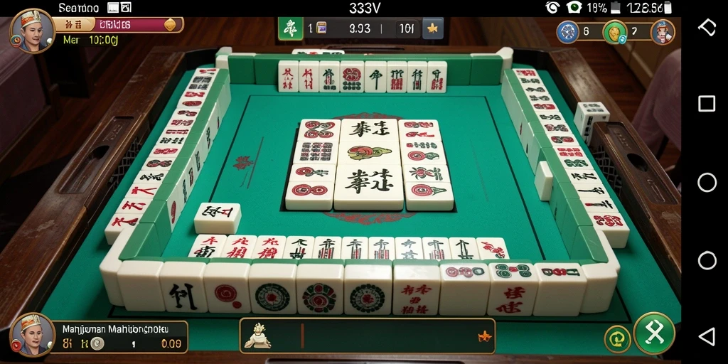Tampilan gameplay Mahjong yang menarik di 333V.