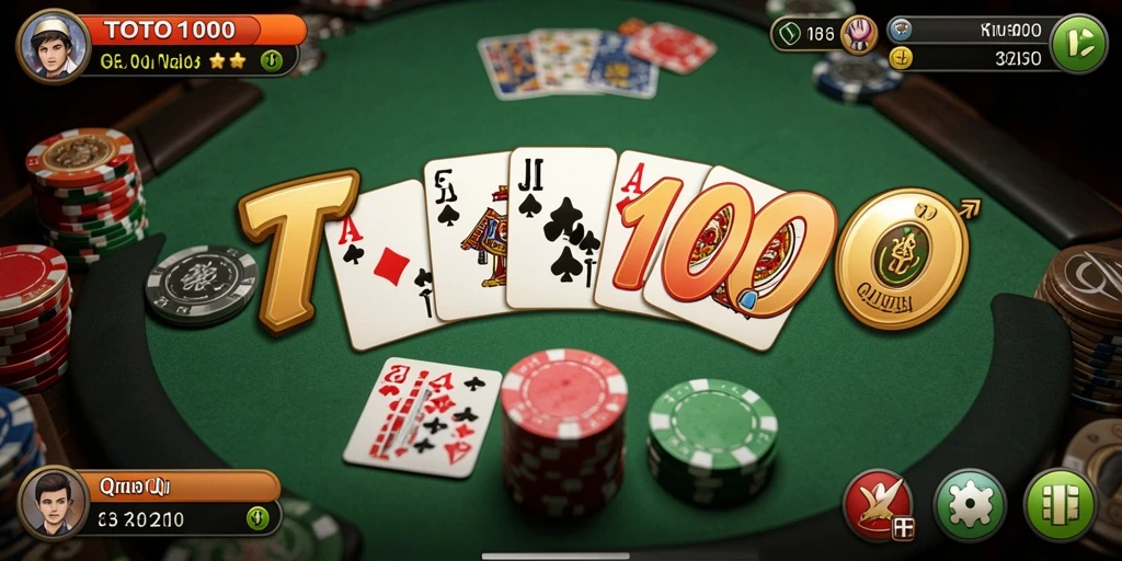 Tangkap momen seru gameplay QiuQiu di TOTO1000.