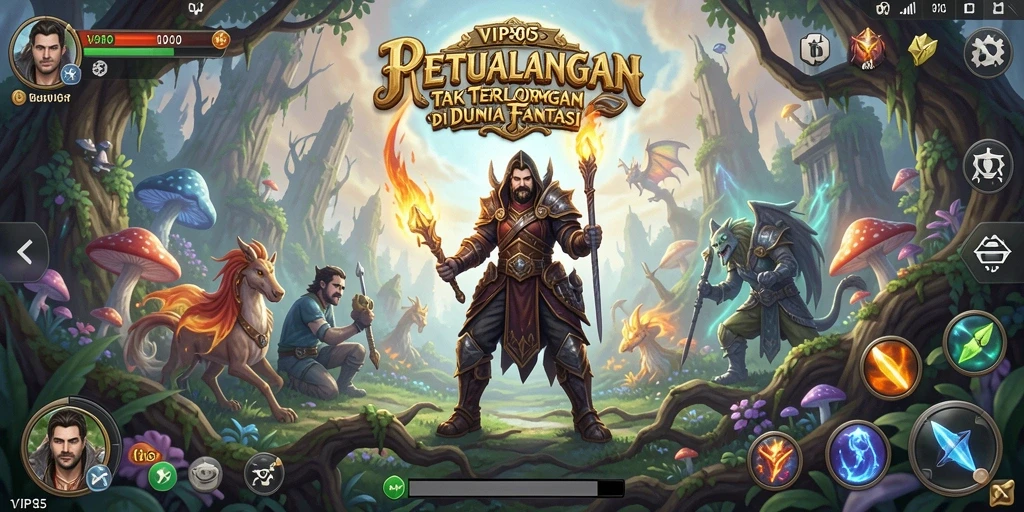 Menampilkan gameplay seru dan tantangan petualangan di VIP805.